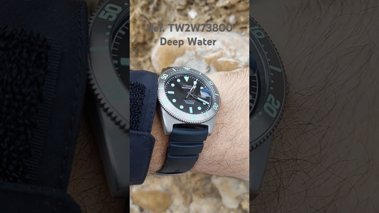 Timex Titanium Deepwater Reef Automatic Dive Watch | Ref TW2W73800