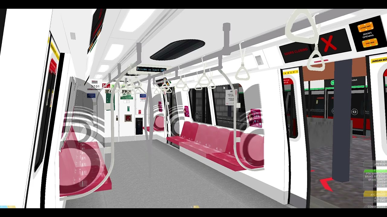 [OpenBVE] Kawasaki C151C Set 701/702 From HL16 Blackton Junction to HL10 Evergreen Fields