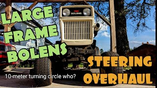 Bolens Ht20 Large Frame Steering Rebuild And Ball Joint Upgrade. 1250, 1886, Ht-18, Ht-23