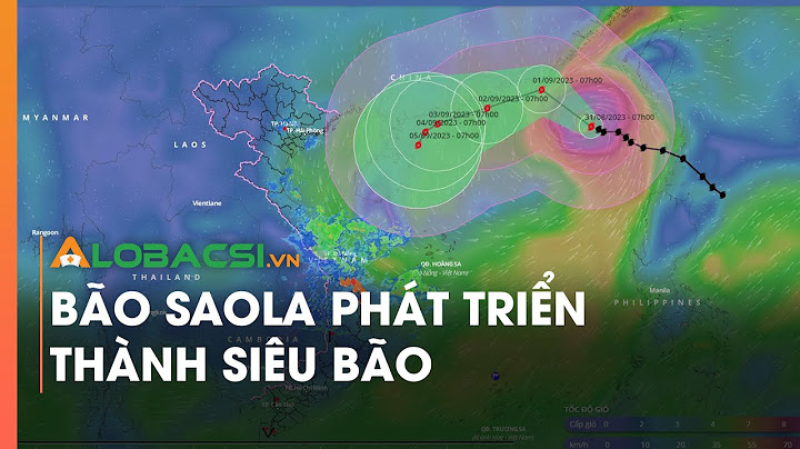 Bão số 3 (bão Saola) đạt cấp siêu bão, mạnh cấp 16 giật cấp 17
