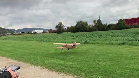 Antonov An-2, 2.39m, FliteTest Foam Board - Maiden Flight - by Flying Tom