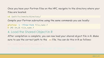 Resolving the unable to load shared object Error in Fortran with R