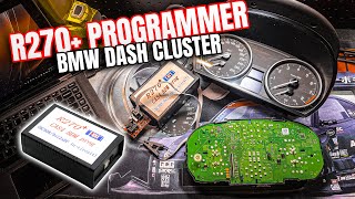 R270+ Programmer Fix For BMW Dash Cluster Virginising 080D0WQ