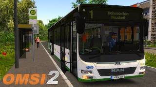 MAN Lion's City A20! | Add-on Hohenkirchen | OMSI 2 Gameplay