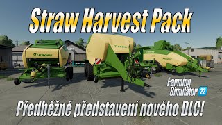 🔥 Straw Harvest Pack - Exkluzivní představení nového DLC v předběžném přístupu! - FS22 (4K)
