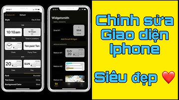 Cách cài widget đẹp, sinh động trên ios 14 Widget Smith ios