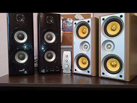 Много, много динамиков !!! Сравниваем колонки Genius SP HF 1800 a и Dialog W-300.