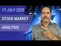 Today's Stock Market Analysis 17-july-2025