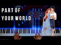 Part of Your World-The Little Mermaid | Arr. Kyle Landry | Piano Cover + Sheet Music