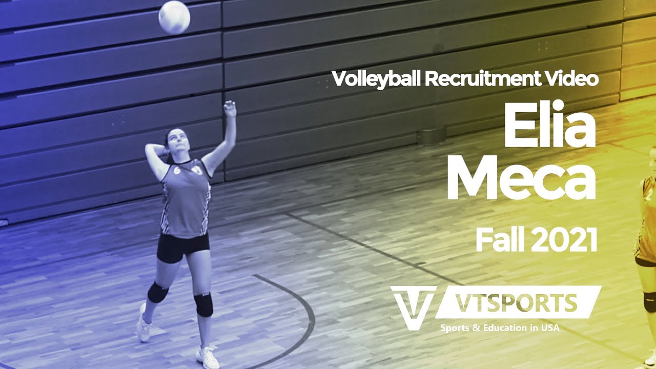 College Volleyball Recruitment Elia Meca Spain Fall 21 Youtube