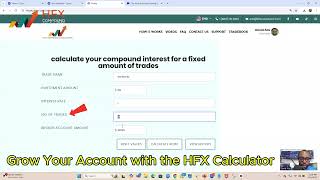 How to grow binary Option account using HFX Calculator screenshot 5