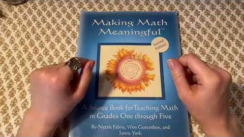 Making Math Meaningful Book Review / Flip through