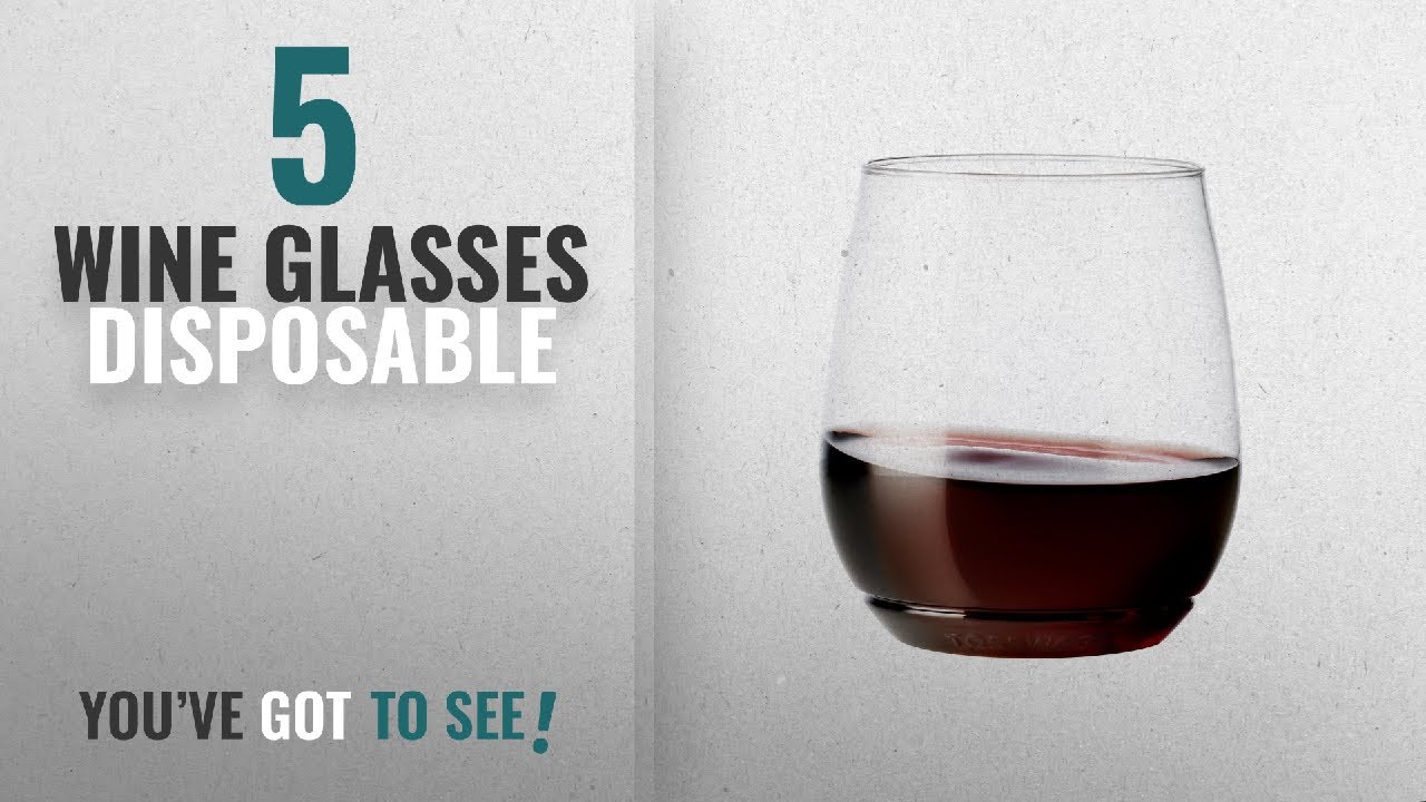 Vino Plastic Wine Gles Atcsagacity Best Wine Gles Disposable 2018 Tossware 14oz Vino Recyclable