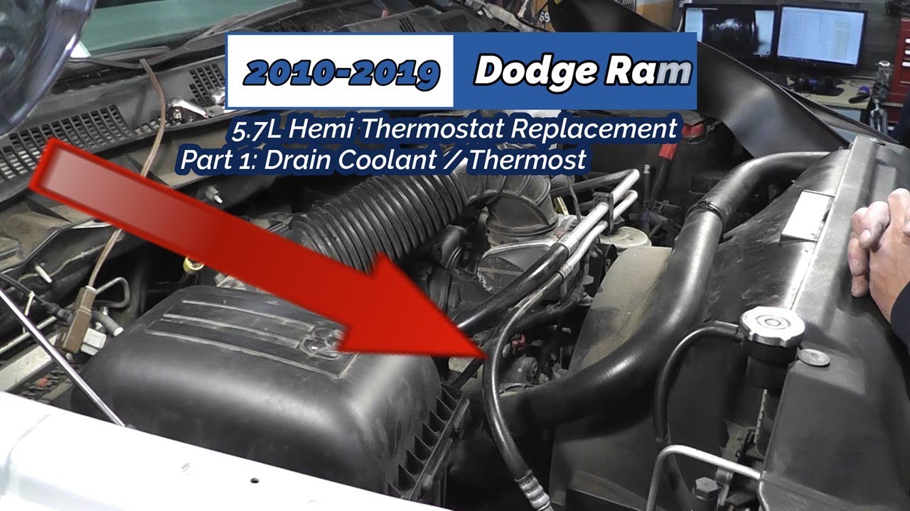 2013 Dodge Ram 1500 Thermostat Location