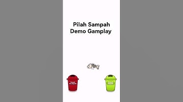 I made recycle game with Clickteam Fusion 2.5 |Pilah Sampah Demo Gamplay
