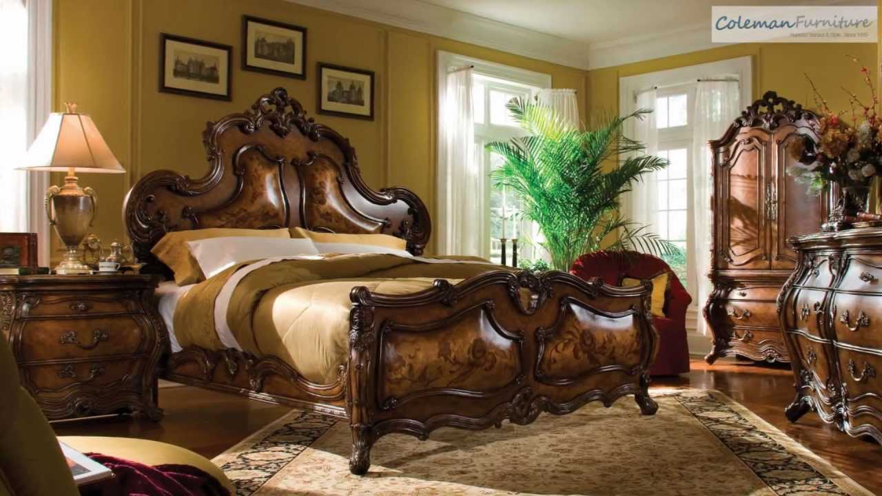 Palais Royale Panel Bedroom Collection From Aico Furniture YouTube