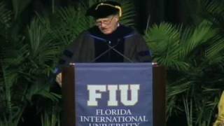 President Rosenberg at 2009 Freshman Convocation (Aug. 23)