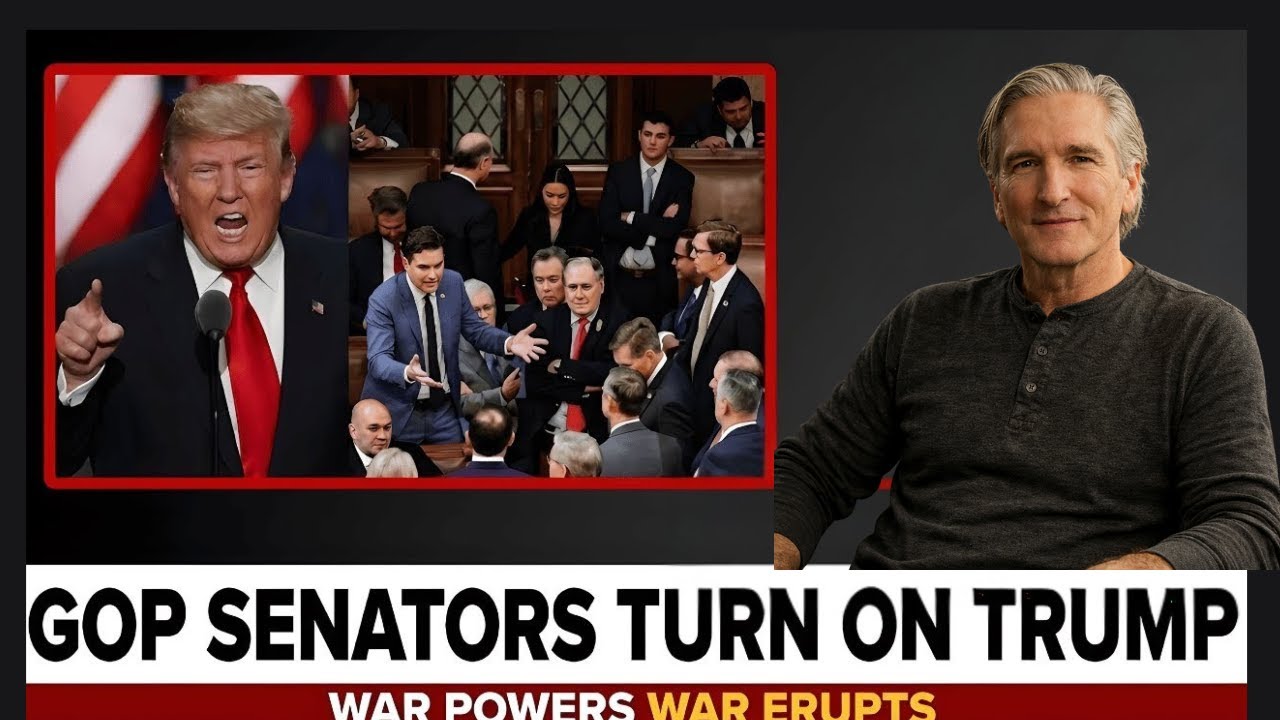 GOP SENATORS TURN ON TRUMP — WAR POWERS WAR ERUPTS