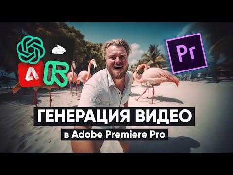 Видео: ГЕНЕРАЦИЯ ВИДЕО в ADOBE PREMIERE Pro! Нейросети Sora | Pika | FireFly | RunWay УЖЕ ВНУТРИ!