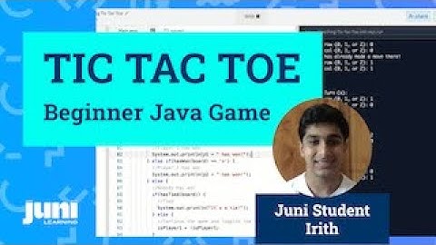 Code a Tic Tac Toe Game in Java! | Beginner step-by-step coding tutorial | Coding a game board