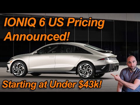 Hyundai Ioniq 6 Pricing Announced!