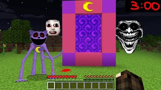 How to Build Catnap Portal With 100 Nextbots in Minecraft - Gameplay - Coffin Meme