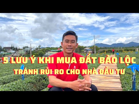 5 Lưu Ý Quan Trọng Khi Mua Đất Nền Bảo Lộc | Xem Để Tránh Rủi Ro Dành Cho Nhà Đầu Tư