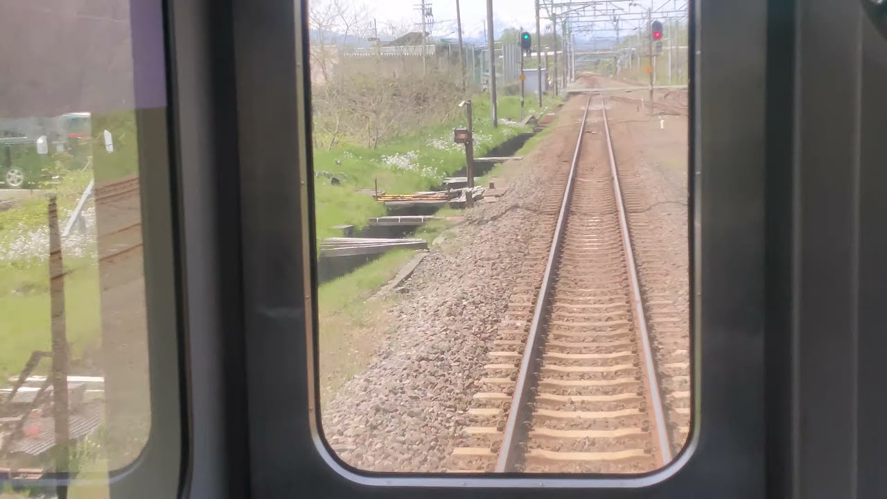 鉄道　ATS切換 ATS-P→ATS-Sn切替[ほくほく線→信越本線(犀潟)] - YouTube