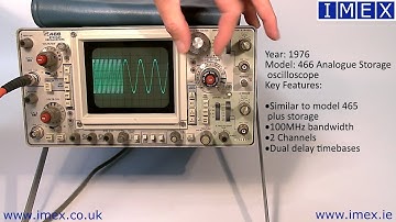 Tektronix Oscilloscope Evolution