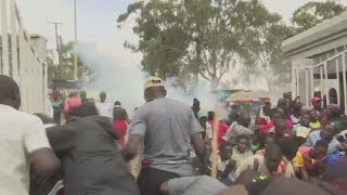 Covid19 Mad Rush For Food Aid In Kenya Creates Stdanede