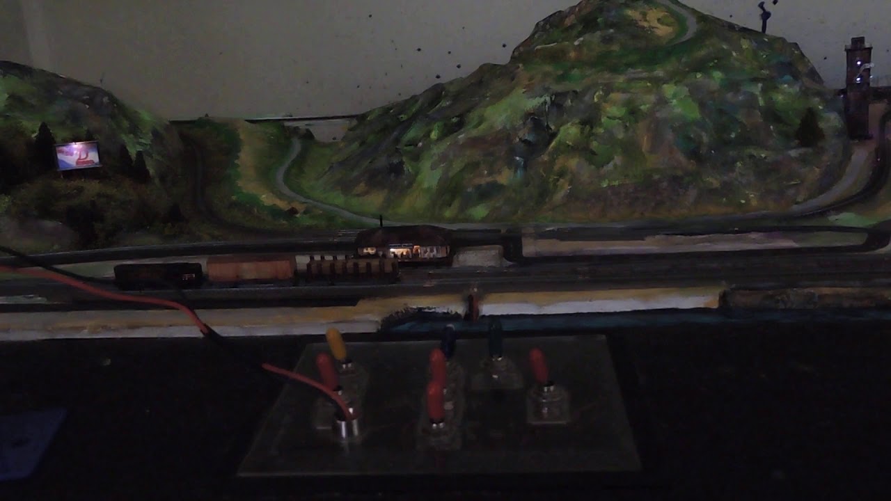Tgauge model train lighting
