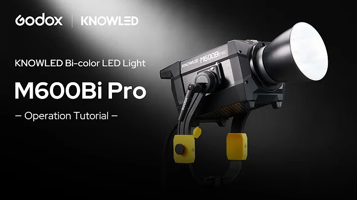 Operation Tutorial - KNOWLED M600Bi Pro
