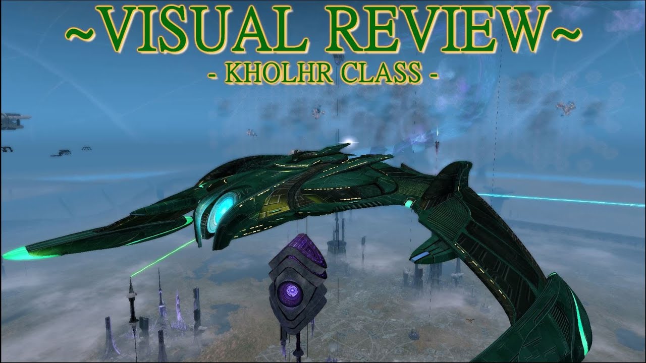 Star Trek Online | STARSHIP VISUAL REVIEW | KHOLHR CLASS TEMPORAL WARBIRD