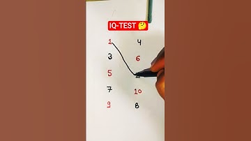 Draw a checkered path with numbers 1 to 10 ?🤯🤔#art #drawing #maths #line #iqtest #shorts