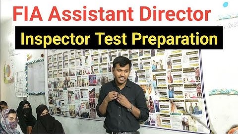FIA Assistant Director and Inspector Test Preparation From Sir waqar Waheed| Success in AD FIA