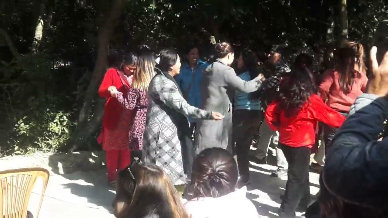 Stupa community hospital staff in picnic sport......