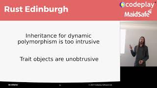 Rust Edinburgh #1 - Simon Brand: How Rust gets polymorphism right