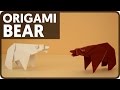 Origami Bear (Fumiaki Kawahata)