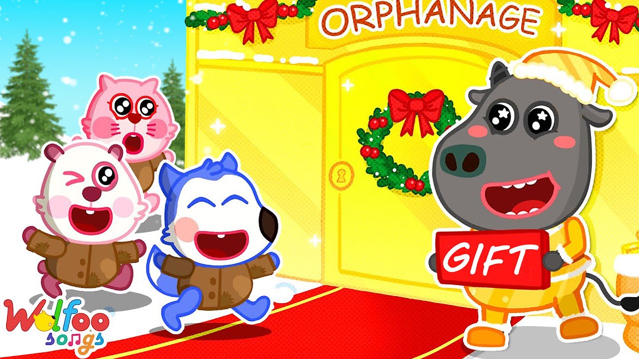 Special Christmas Day At The Orphanage | Emotional Songs | Wolfoo Nursery Rhymes & Kids Songs Series