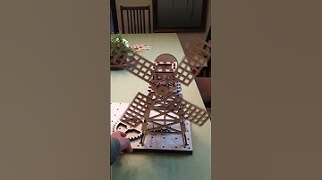 Laser Cut Windmill