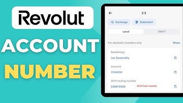 How To Find Revolut Account Number