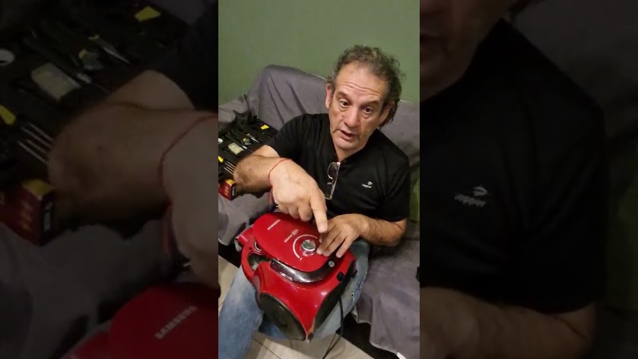  aspiradora sansung 2000 boton de encendido como arreglar