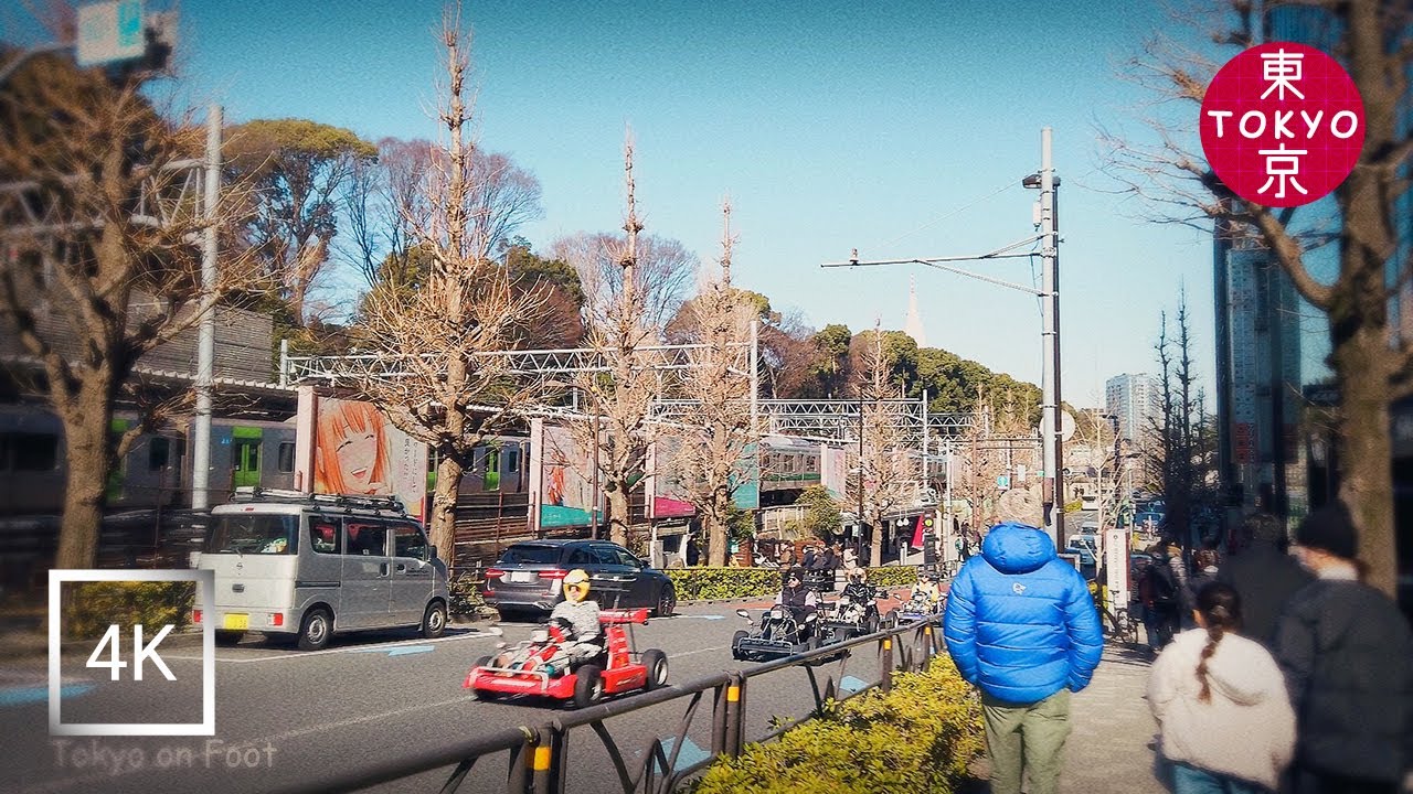 Japan | Walk from "Shinsen" to "Harajuku" in Tokyo. | 4K 