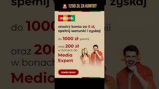 💰 Nawet 1200 zł za konto? Sprawdziłem ofertę mBank