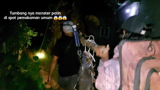 Paser Mania Tumbang Nya Monster Patin Di Spot Danau Pinggiran Pemakaman Umum