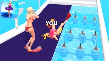 BEAUTY RACE! 💕👸👠 Gameplay All Levels Walkthrough iOS, Android New Game Update Max Level 3-4