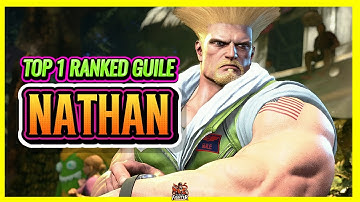 SF6 Guile ► Nathan Top 1 Ranked Guile 🔥High level gameplay🔥