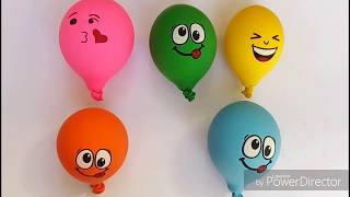 Learn Colors with Balloon Emoji s for Kids - Educational