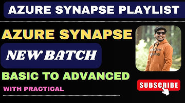 1. Introduction to Azure Synapse Analytics | Azure Synapse Analytics playlist