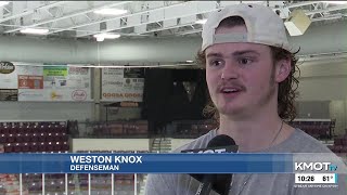 Tauros' Weston Knox discusses Wisconsin commitment
